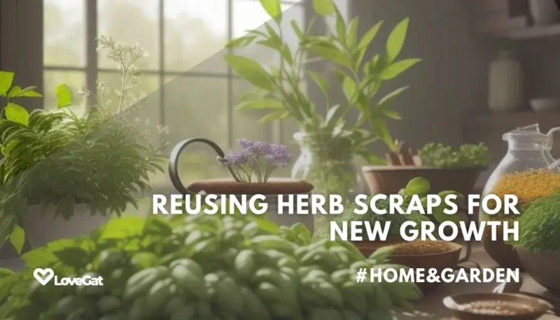 Repurposing Herb Scraps for Regrowing New Plants